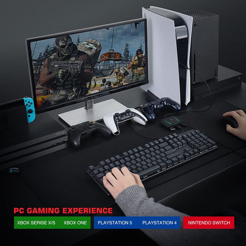 Adaptador Leadjoy VX2 Aimbox para Teclado y Rat... image number null