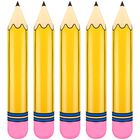 Globo Totelux L&aacute;piz Amarillo De 69 cm &ndash; Pack De 2 Unidades (pvc)