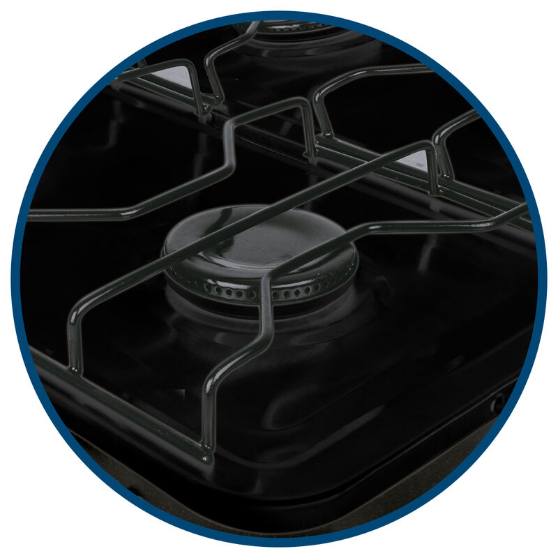 Parrilla Estufa De Mesa Aksi 4 Quemadores Negro image number null