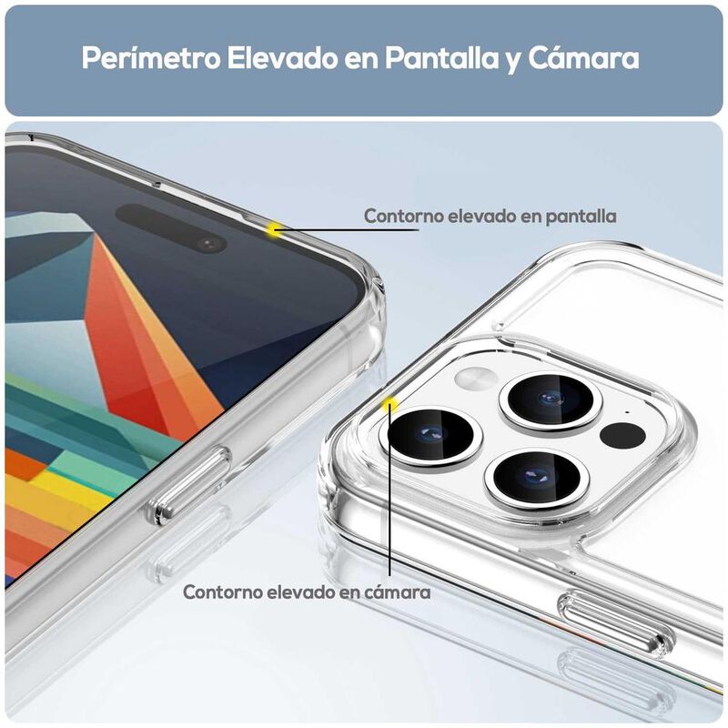 Funda TEKKU TPU Rugged para iPhone 15 PRO MAX T... image number null