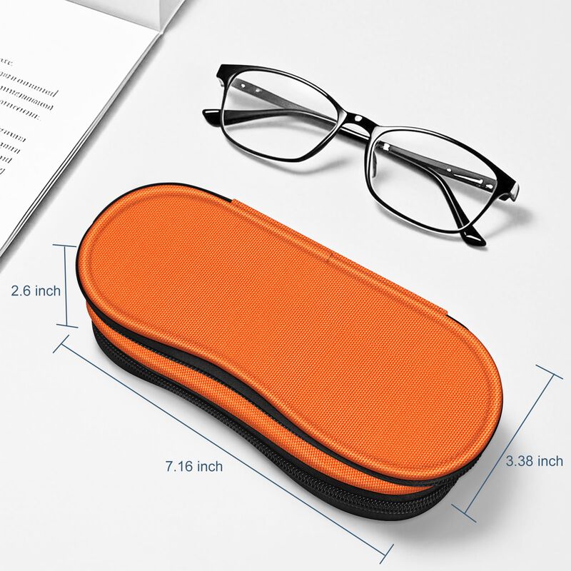 Estuche Doble Para Anteojos De Sol Fintie Naran... image number null