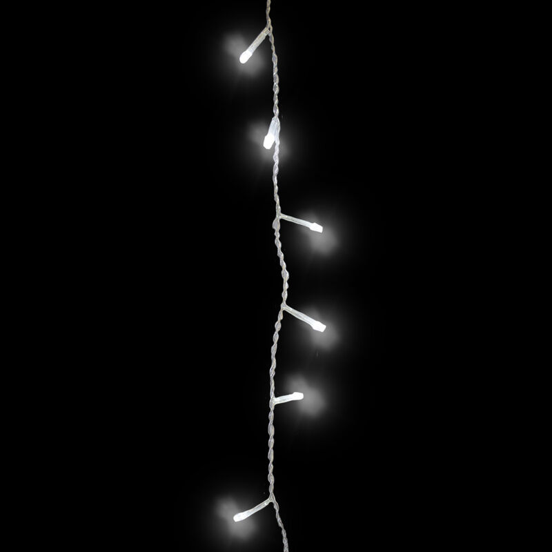 Serie tipo Cascada Luces LED Blanca 1200 focos ... image number null