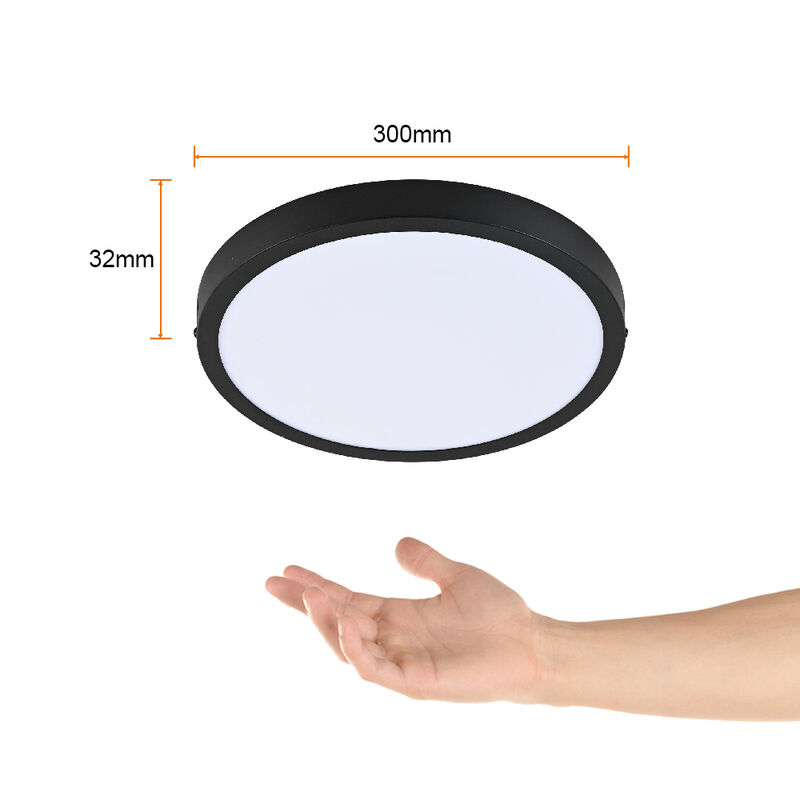 L&aacute;mpara Plaf&oacute;n LED de Sobreponer, 24 W, Luz Sua... image number null