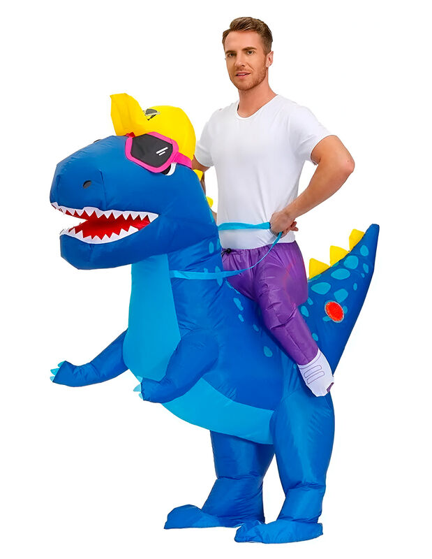 Disfraz Dinoazul Pink Brule image number null