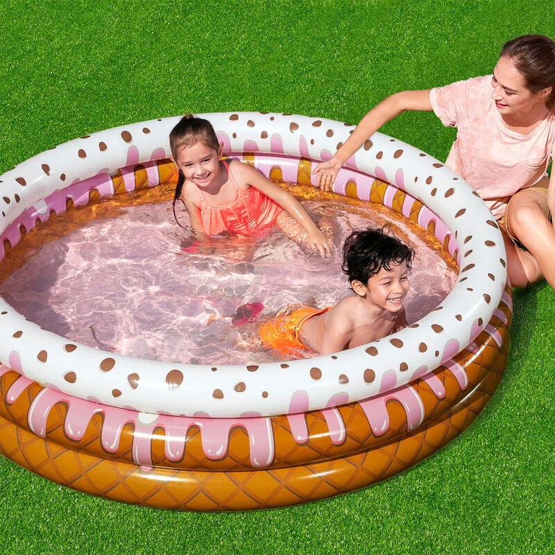 Alberca Inflable Decorado Helado con Frutas 1 M... image number null