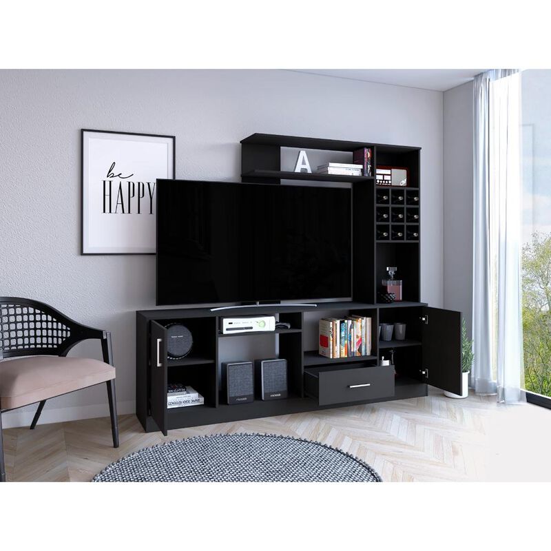 Mesa Para Tv Beijing  Wengue  Para Tv De 60'' V... image number null