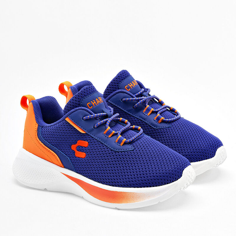 Charly Tenis urbano para ni&ntilde;o marino naranja, r... image number null