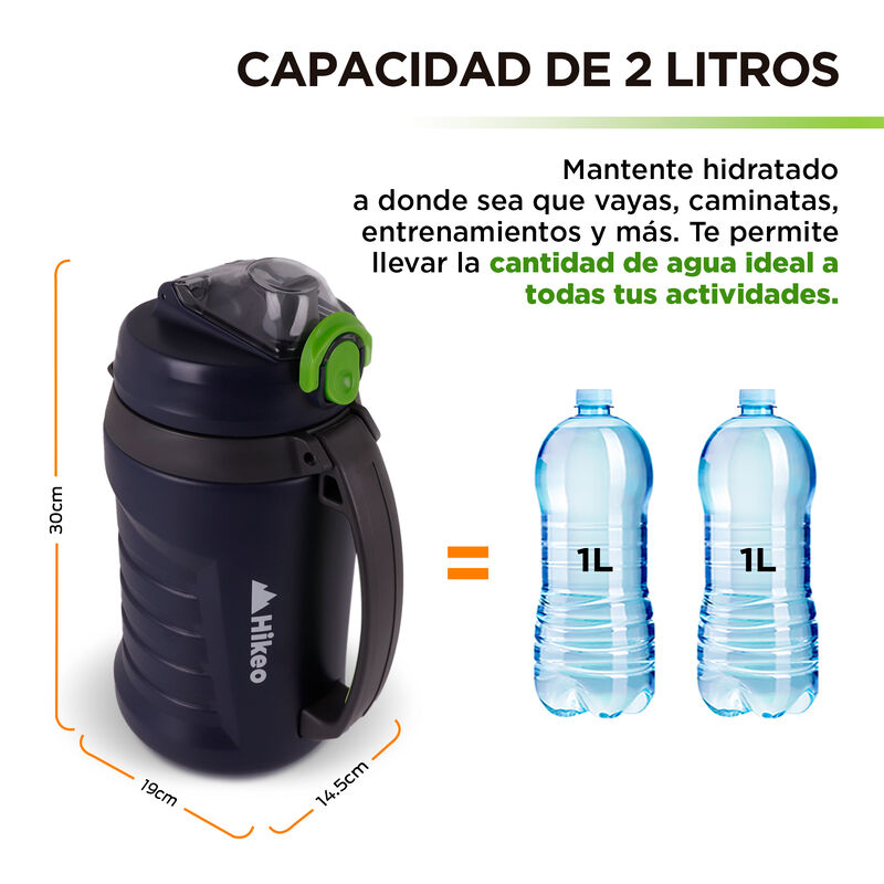 Termo de Agua Deportivo 2L Hikeo image number null