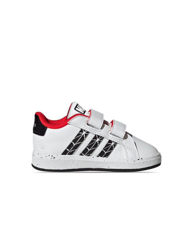 Tenis Ni&ntilde;o Adidas Grand Court Spider Blanco IG7... image number null