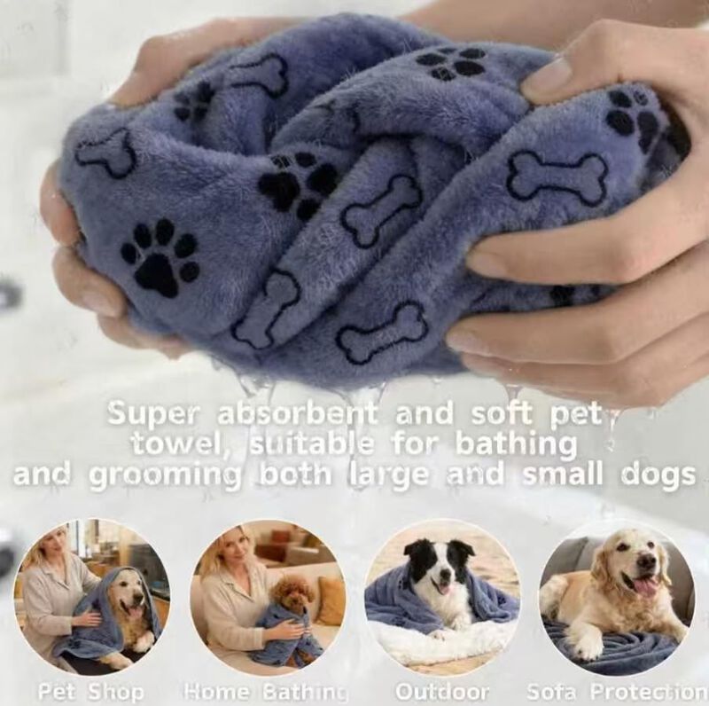 Toalla Para Perro Idqquqq 102 cm &times; 60 cm Super ... image number null