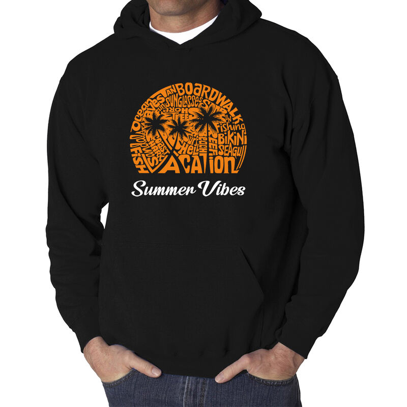 Sudadera Con Capucha Word Art Para Hombre - Vib... image number null