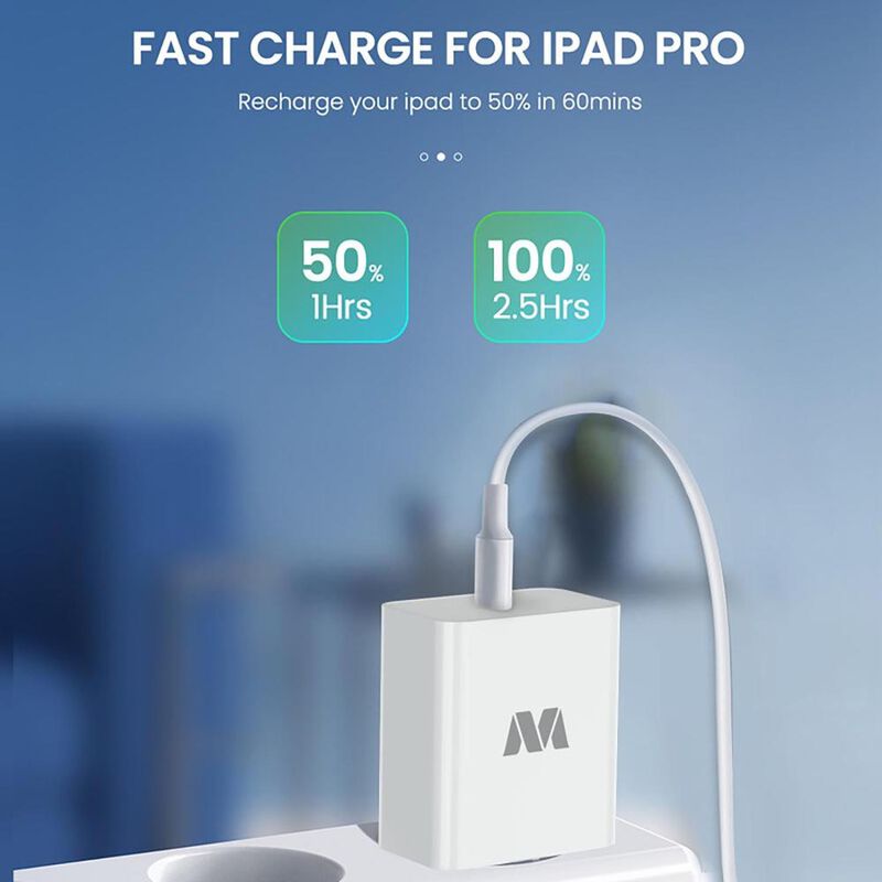 Cargador Ac Mybat Usb-c 22w Universal Blanco (s... image number null
