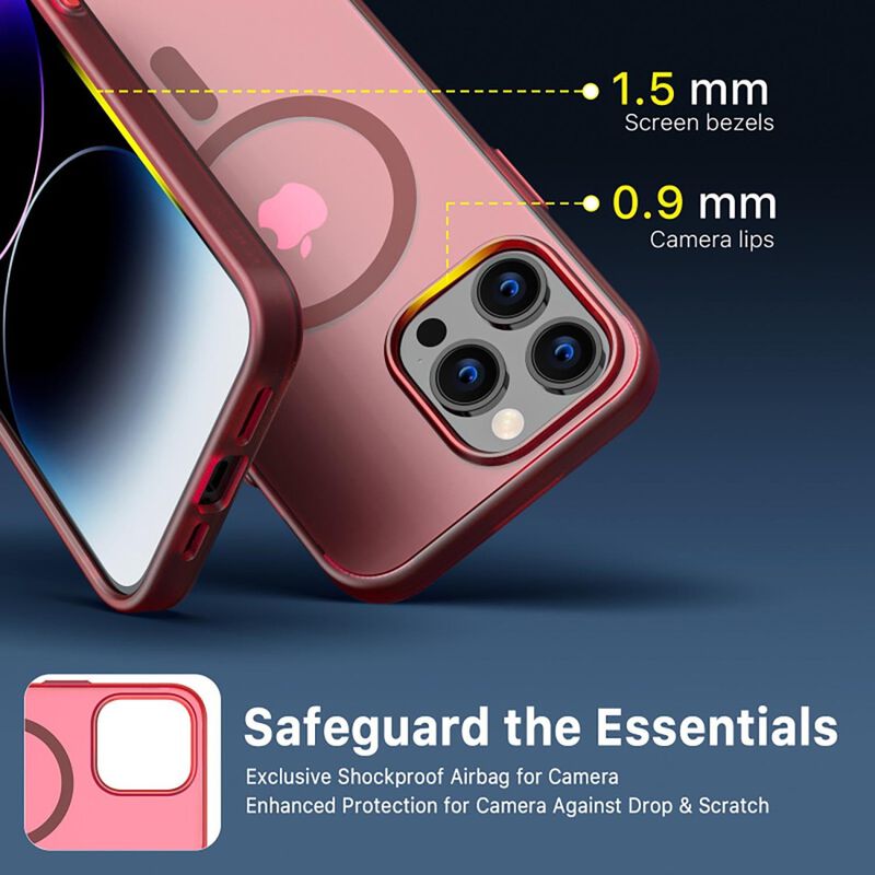 Funda Mybat Shade Mag Para Iphone 14 Pro - Vino image number null