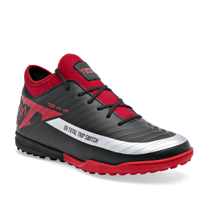 Trucco Tenis deportivo para joven. Negro rojo image number null