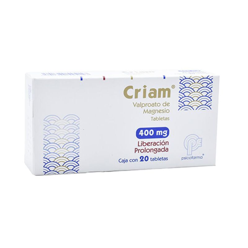 Criam 400 Mg 20 Tableta(s) image number null