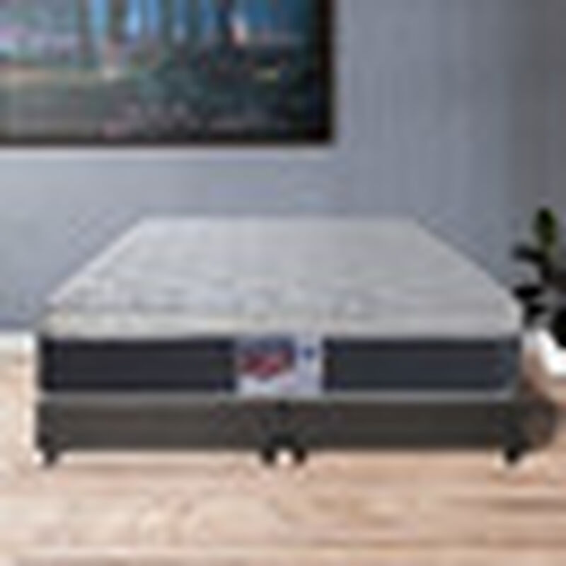 Colch&oacute;n King Size Spring Air Marte+S&aacute;banas Dica... image number null