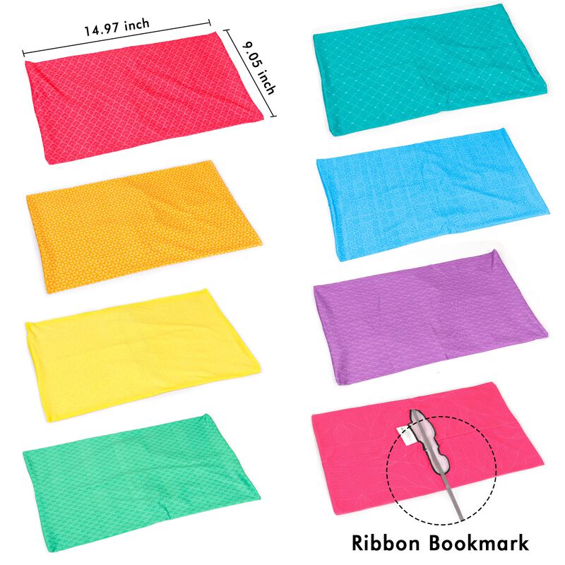 Paquete De 8 Fundas Para Libros Feela 23 &times; 28 c... image number null