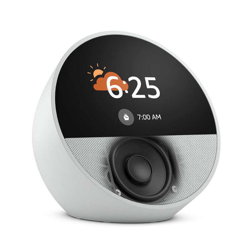 Bocina Inteligente Alexa Echo Dot con Reloj 5ta... image number null