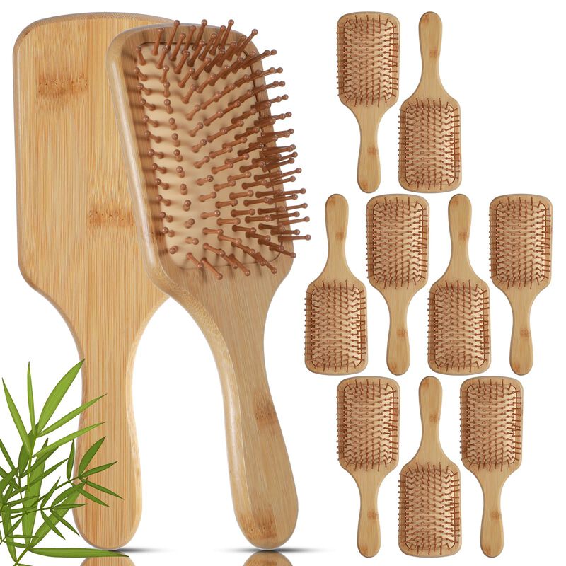 Cepillo De Cabello Aojsup 24,5 &times; 8,5 cm Bamb&uacute; &ndash;... image number null