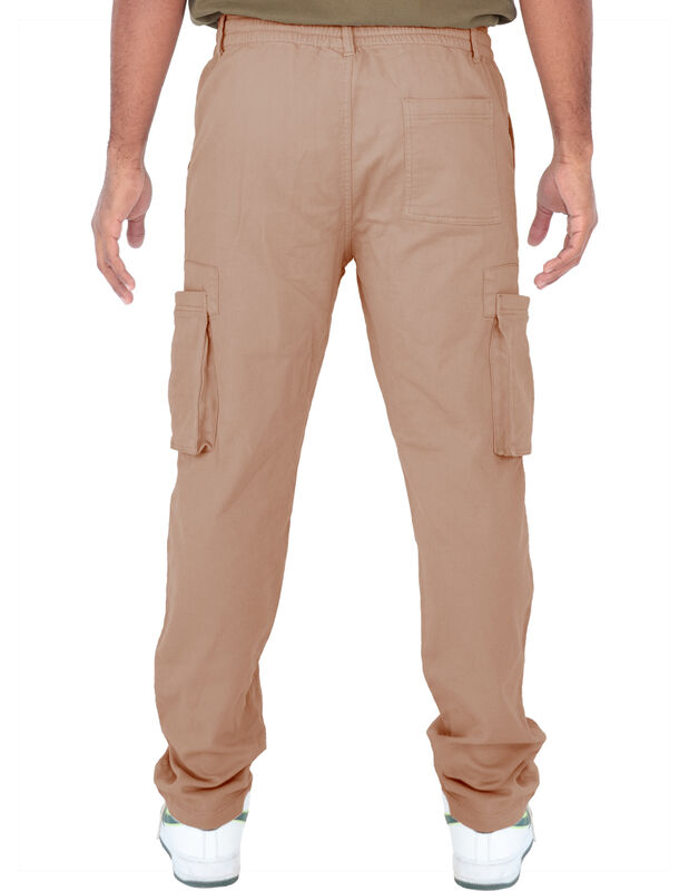 Pantalón Jogger Hombre Ajuste En Cintura Camel ... image number null