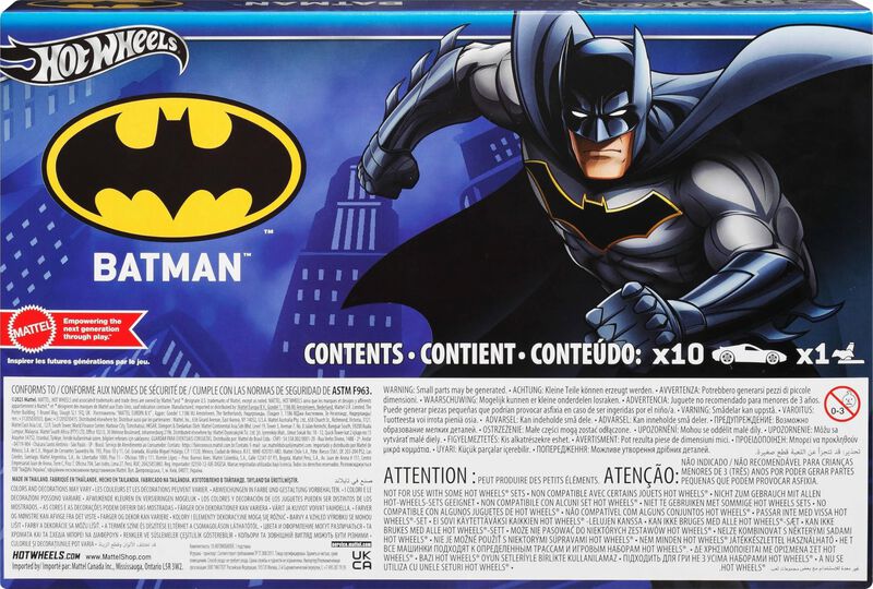 Toy Cars Hot Wheels Con Tem&aacute;tica De Batman, Paq... image number null