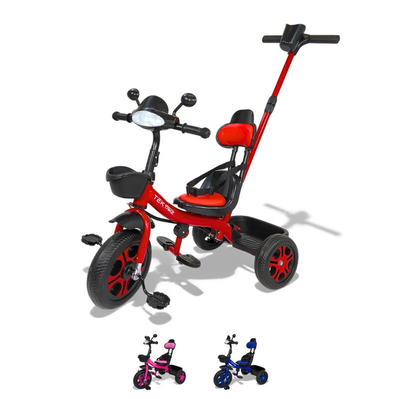 Triciclo C/ Bast&oacute;n Dirigible Torreta Musical y ... image number null