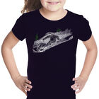 Camiseta Word Art Para Ni&ntilde;a - Esqu&iacute; - Negro