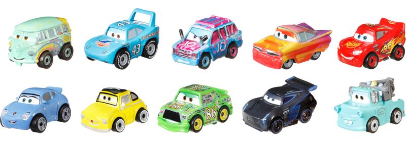 Set De Juguetes Mattel Disney Pixar Cars Mini R... image number null
