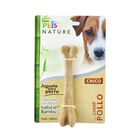 Fancy Pets Juguete Hueso para Morder con Fibra de Bamb&uacute; Sabor Pollo para Perro Tama&ntilde;o Chico