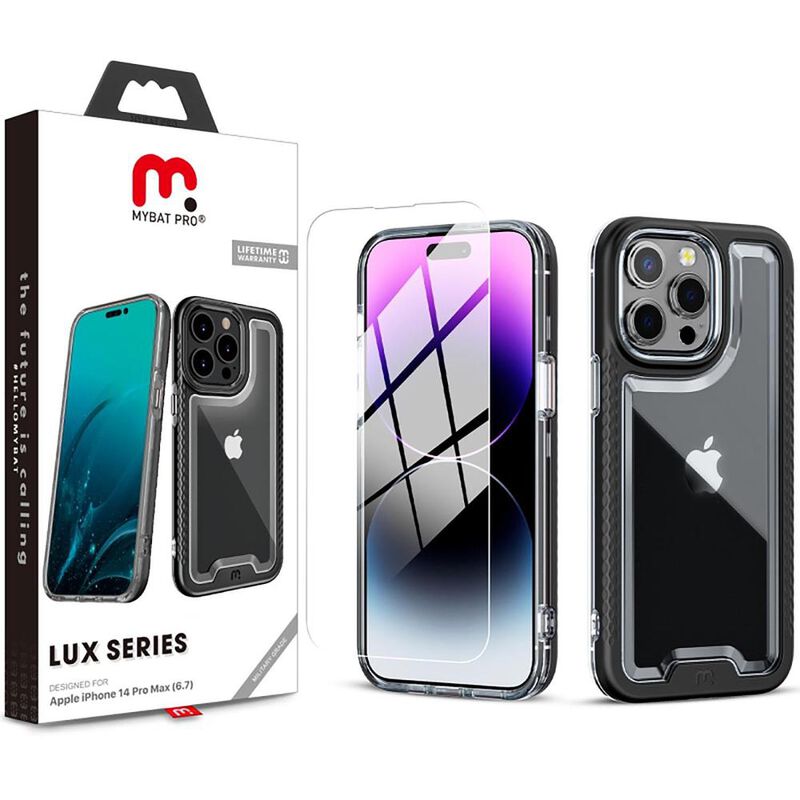 Funda MYBAT Lux para iPhone 14 PRO MAX Negra co... image number null