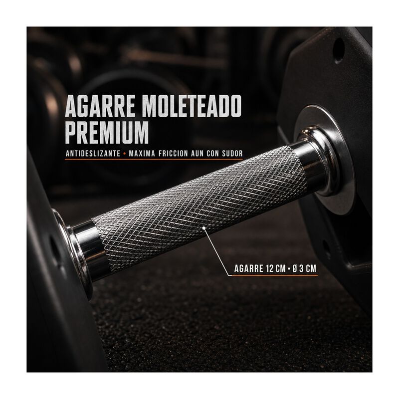 Set Pesa Rusa Ajustable 3en1 20kg Kettlebell Ma... image number null