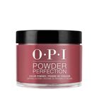 Polvo Para U&ntilde;as Opi Malaga Wine Rojo Oscuro Crema Acr&iacute;lico