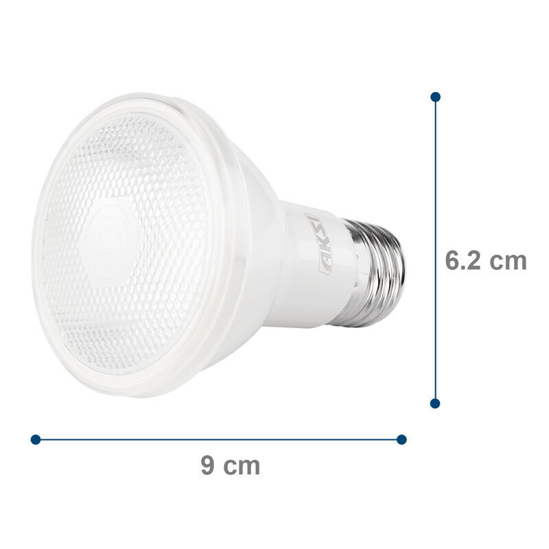 Pack de 6 focos LED Aksi 6W PAR 20 IP65 Base E2... image number null
