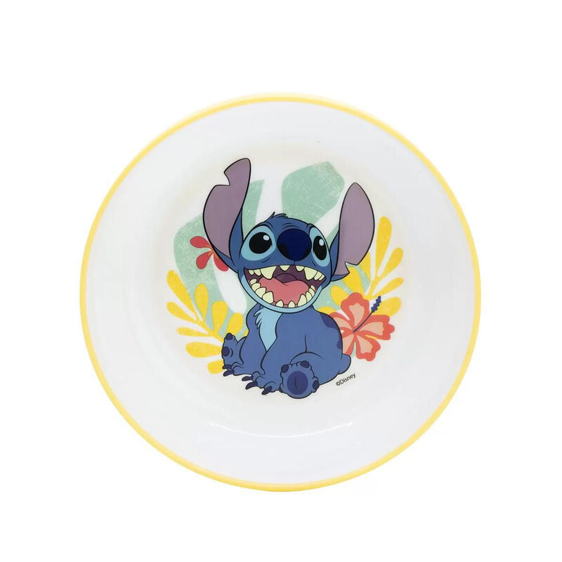 Juego De Vajilla Infantil Disney Stitch 5pz image number null