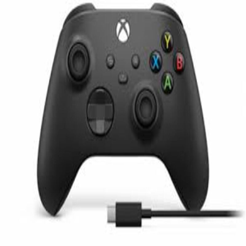 Control inalámbrico Xbox Carbón Black + cable ... image number null