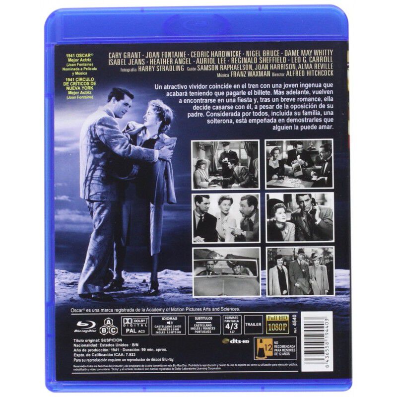 Sospecha [blu-ray R] (1941) image number null