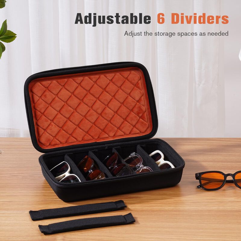 Funda Para Gafas Procase, Carcasa R&iacute;gida, 7 Ran... image number null