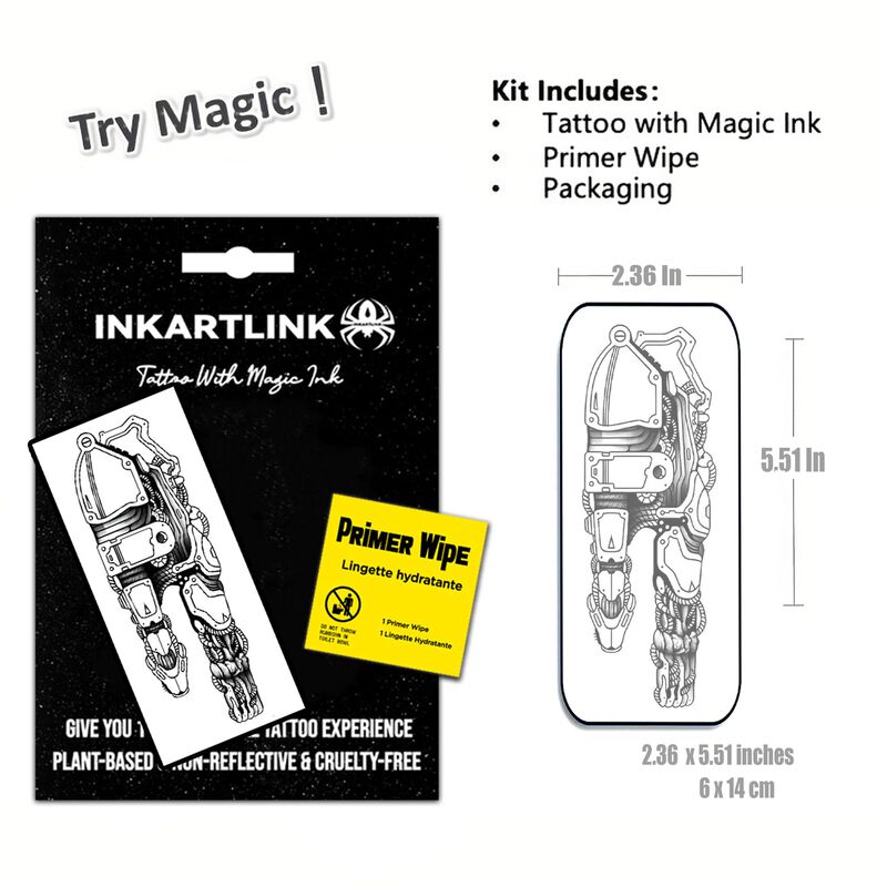 Tatuajes Temporales Inkartlink Realista E Imper... image number null