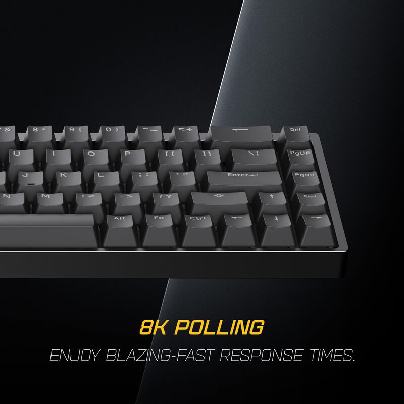 Teclado Endgame Gear Kb65he 8000Hz con Efecto H... image number null