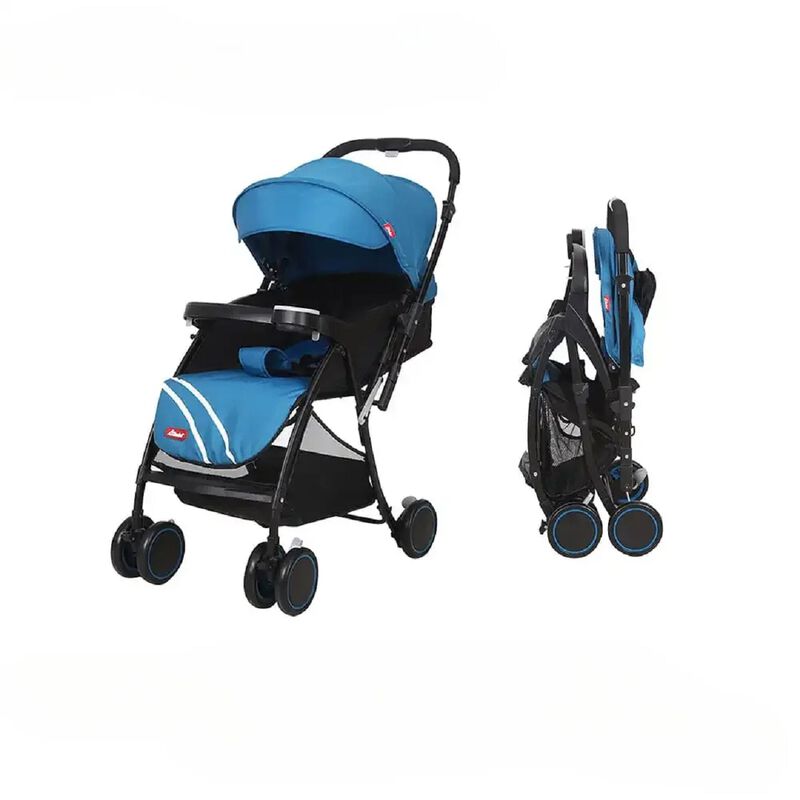 Carriola D'Beb&eacute; Lu Baby Mango Reversible Azul image number null