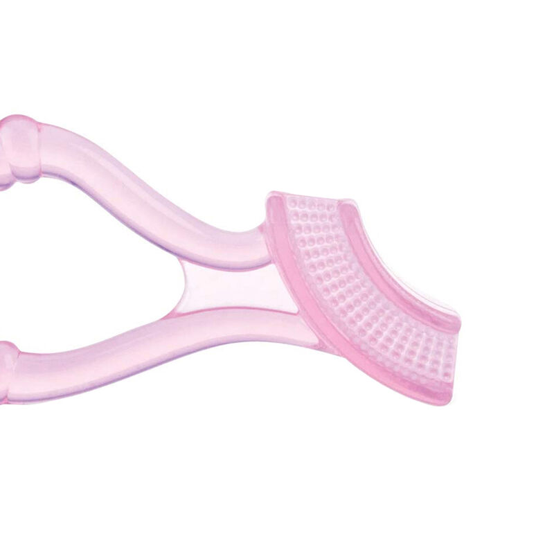 Cepillo Masajeador De Silicón Nuby Rosa image number null