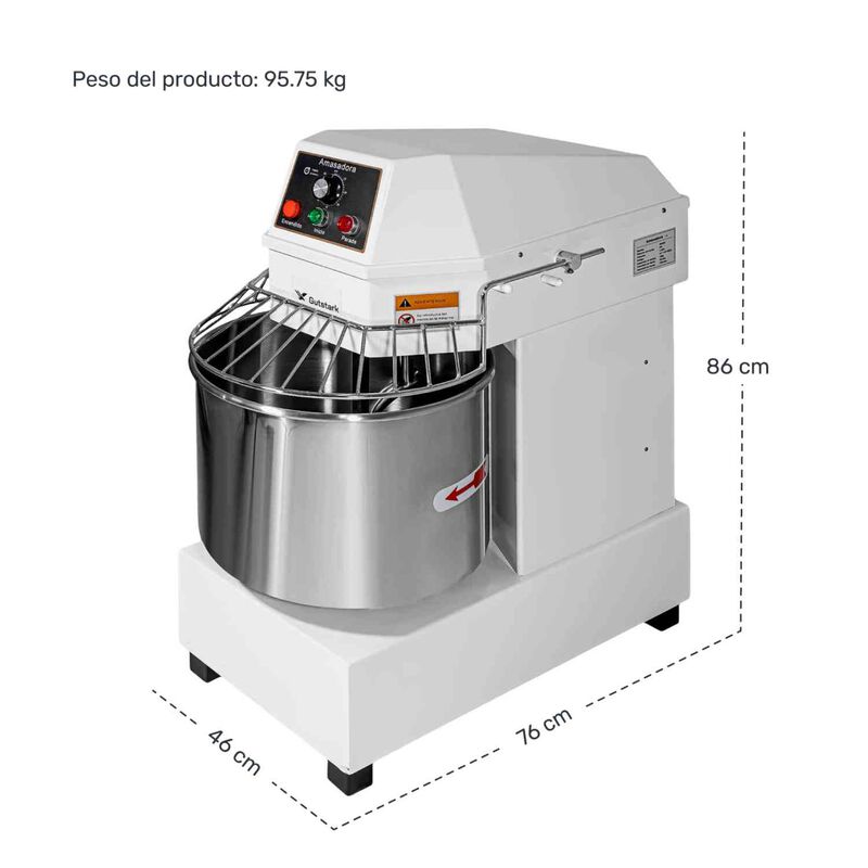 Amasadora Industrial Comercial 40 Litros 15kg 1... image number null