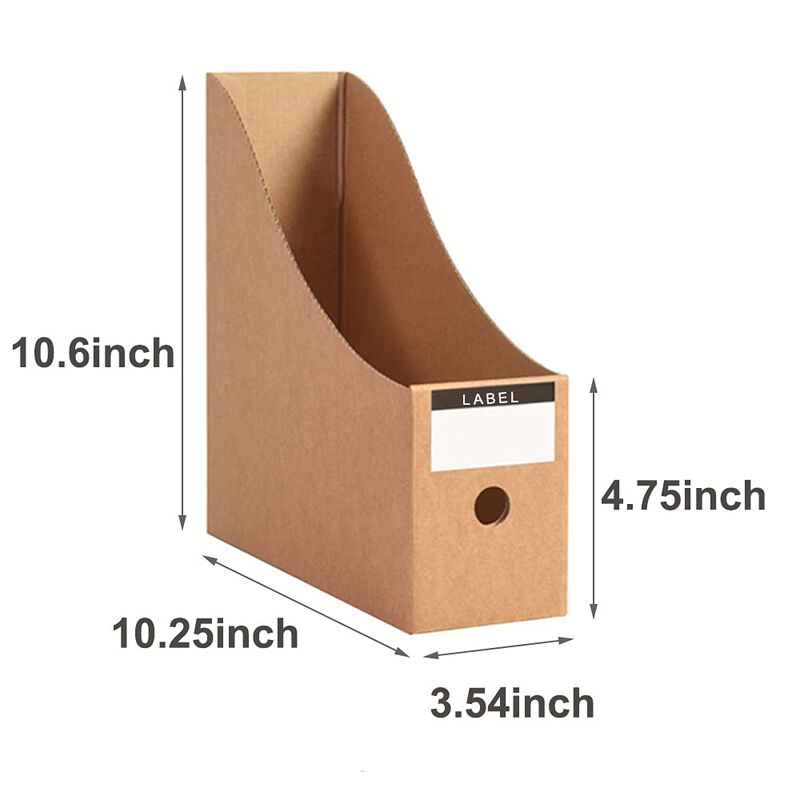 Portafolios Plegable Fiyerna Pack De 5 (marr&oacute;n) image number null