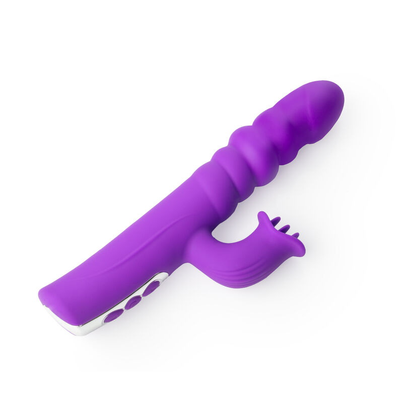 CONSOLADOR REALISTA SILICONA MORADO KRAKE image number null