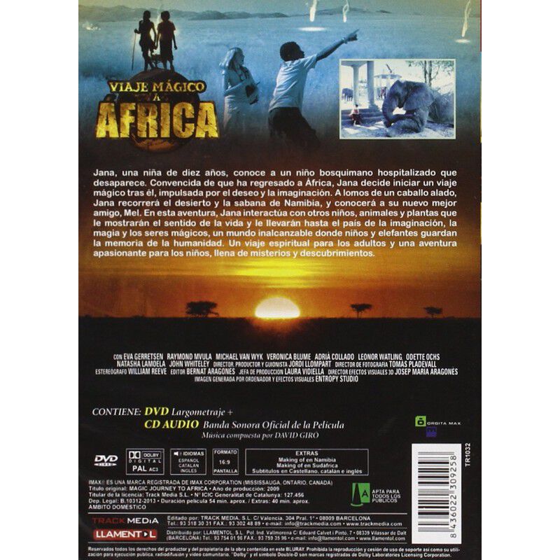 Viaje M&aacute;gico A &Aacute;frica (dvd) image number null