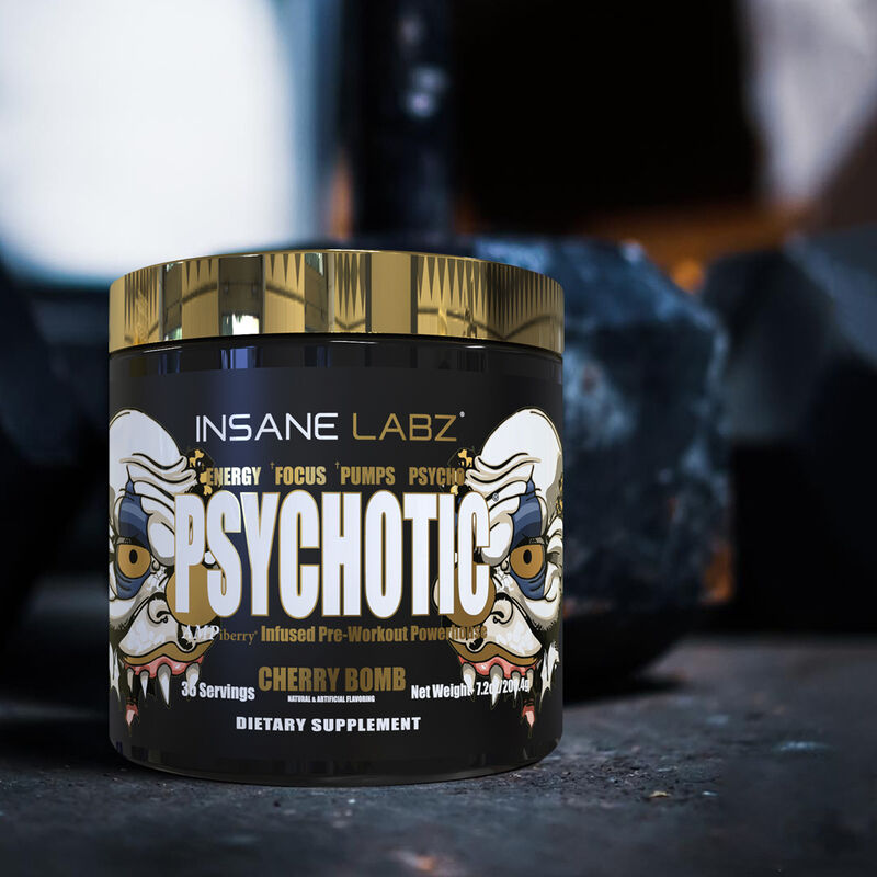 Psychotic ( Gold ) Insane Labz Cherry Bomb image number null