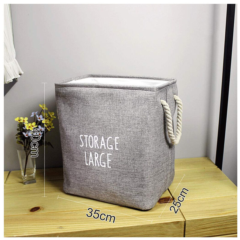 Cesto para Ropa Sucia Dakota Gris image number null