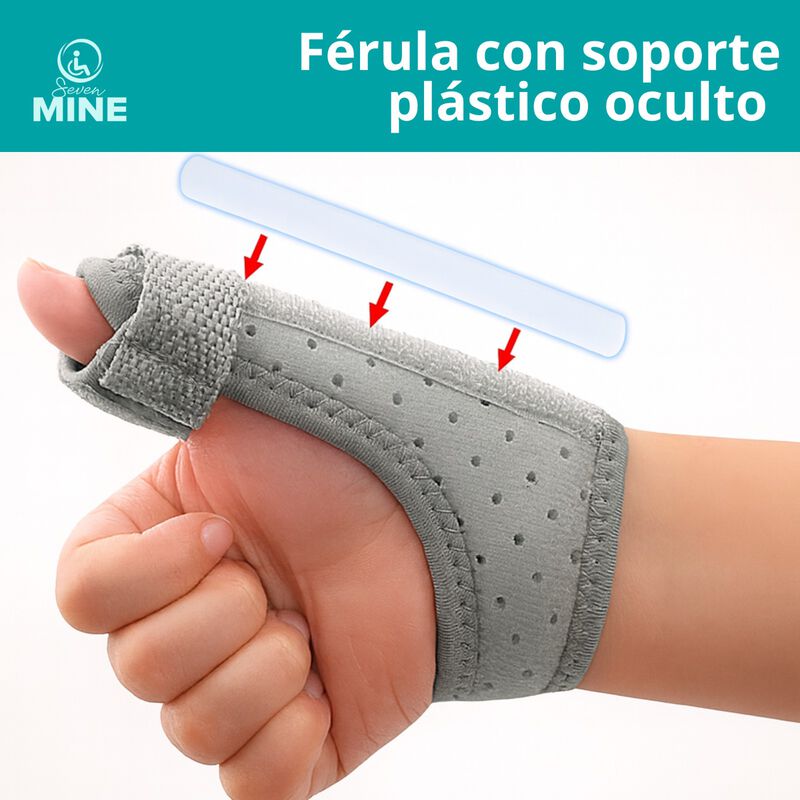 F&eacute;rula Ortop&eacute;dica Infantil para Pulgar y Mu&ntilde;eca... image number null