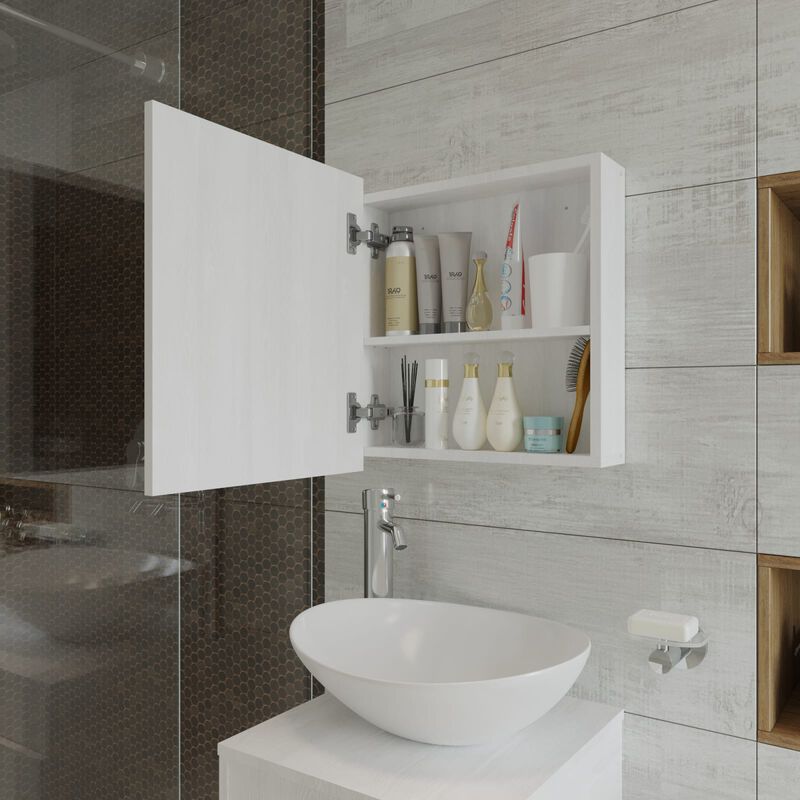 Gabinete Espejo NIKI, Mueble de Ba&ntilde;o Colgante 2... image number null