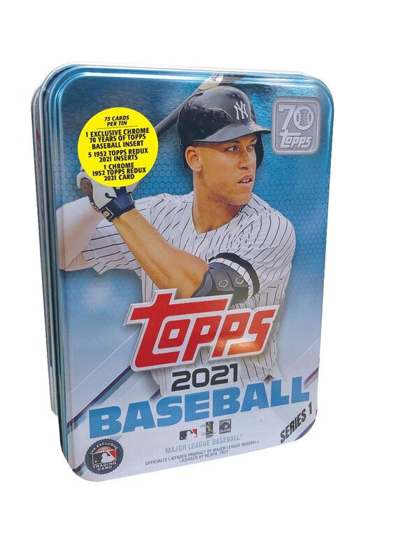 Lata De B&eacute;isbol Topps Serie 1 2021 image number null